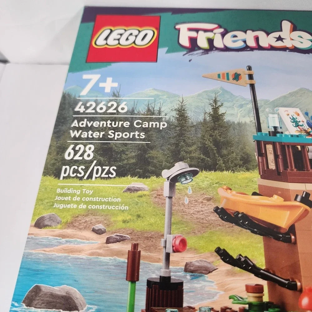 LEGO Friends 42626 Adventure Camp Water Sports Building Set 628 Piece NEW Sealed